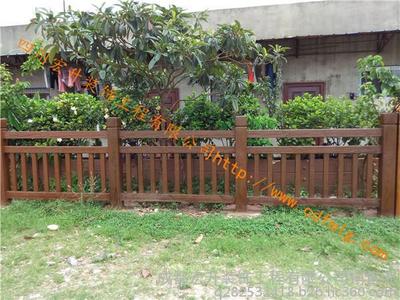 四川宏升仿木欄桿廠家生產(chǎn)水泥仿木欄桿 混凝土仿木欄桿H110&times;L150圖片_高清圖_細節(jié)圖-成都宏升裝飾工程銷售部 -